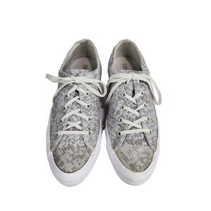 Converse Chuck Taylor All Star Gemma OX Mouse Dolphin Grey Sneakers Size 8